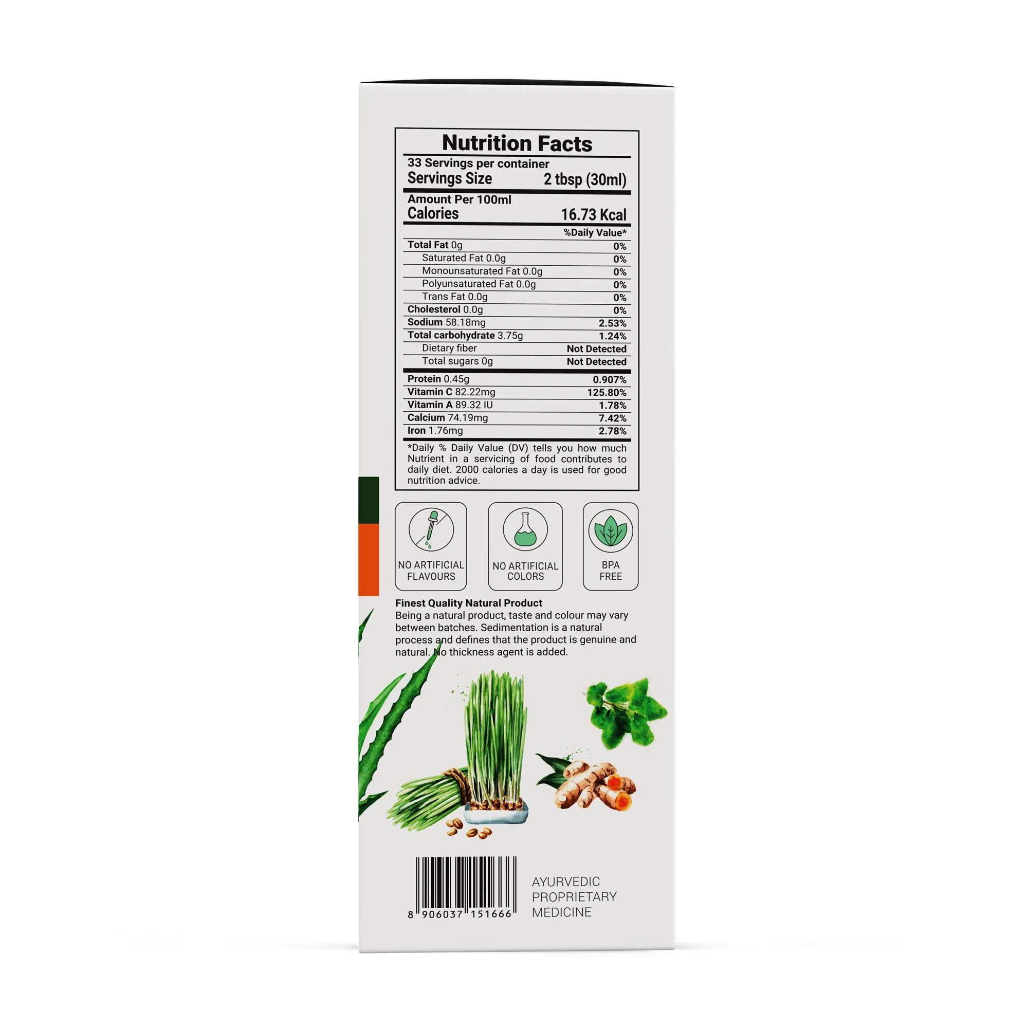 Amla Aloe Vera Wheat grass Haldi Tulsi Juice - Image 11