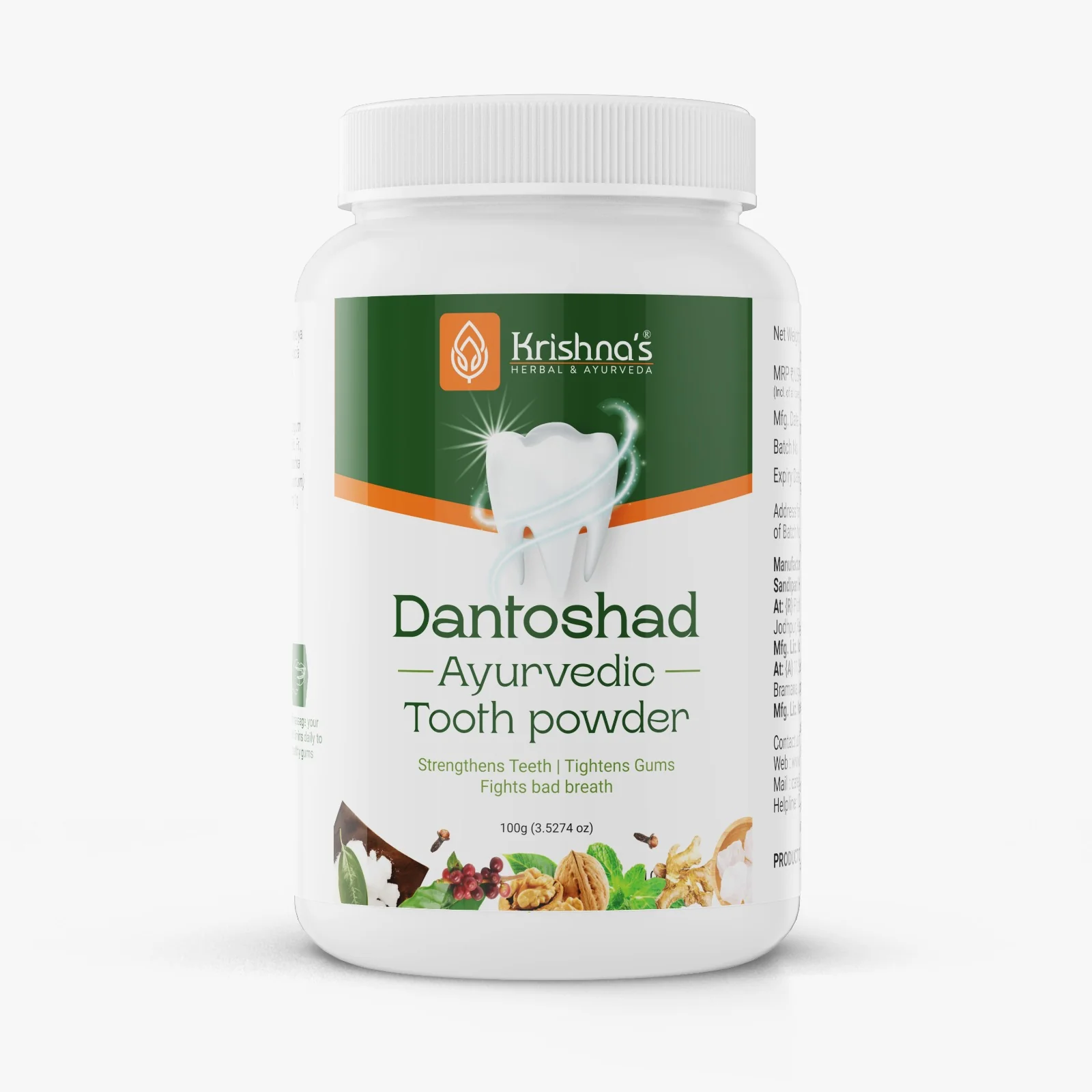 Dantoshad – Ayurvedic Tooth Powder - Image 9