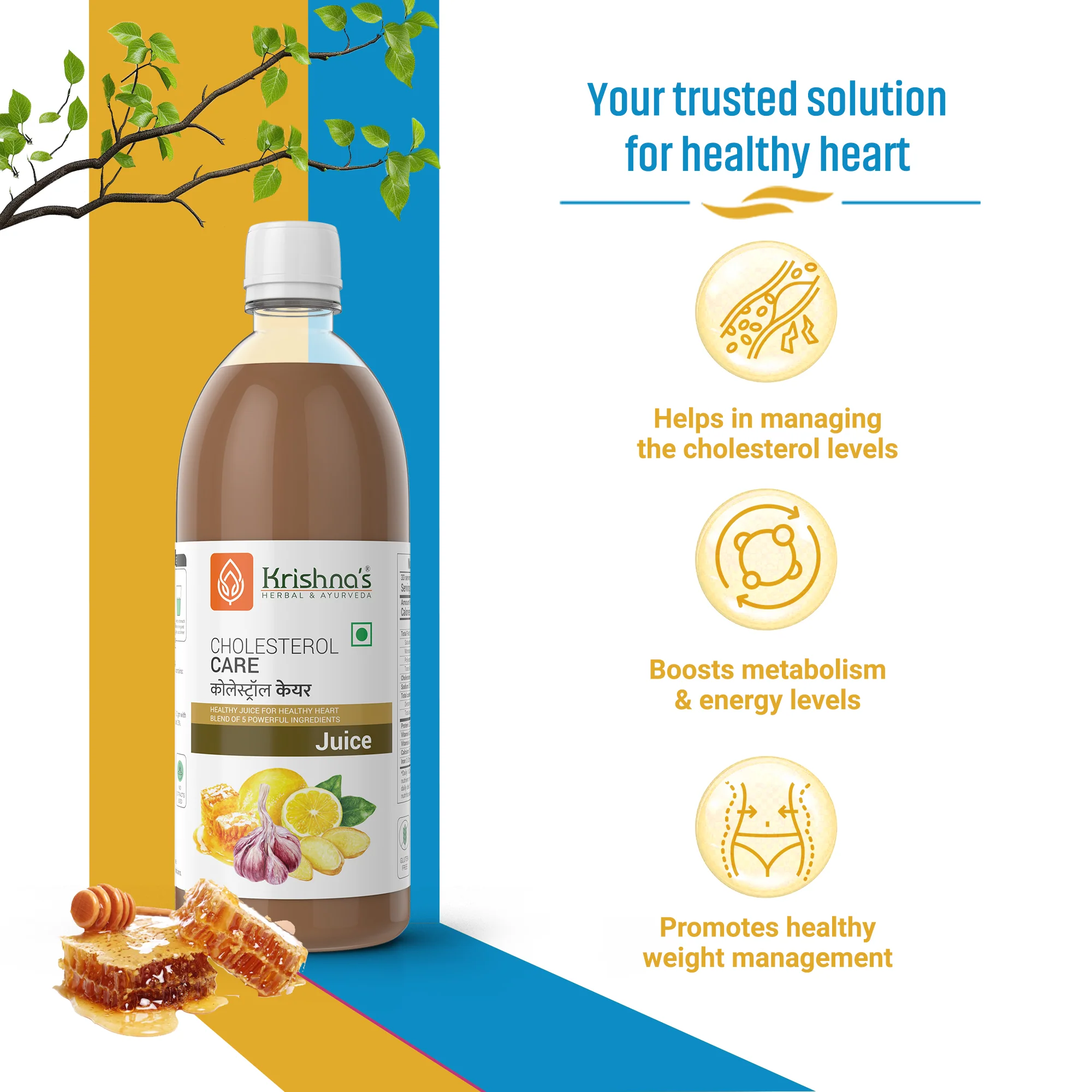 Digestive Care Juice 1000 ml | Cholesterol Care Juice 1000 ml - Image 3