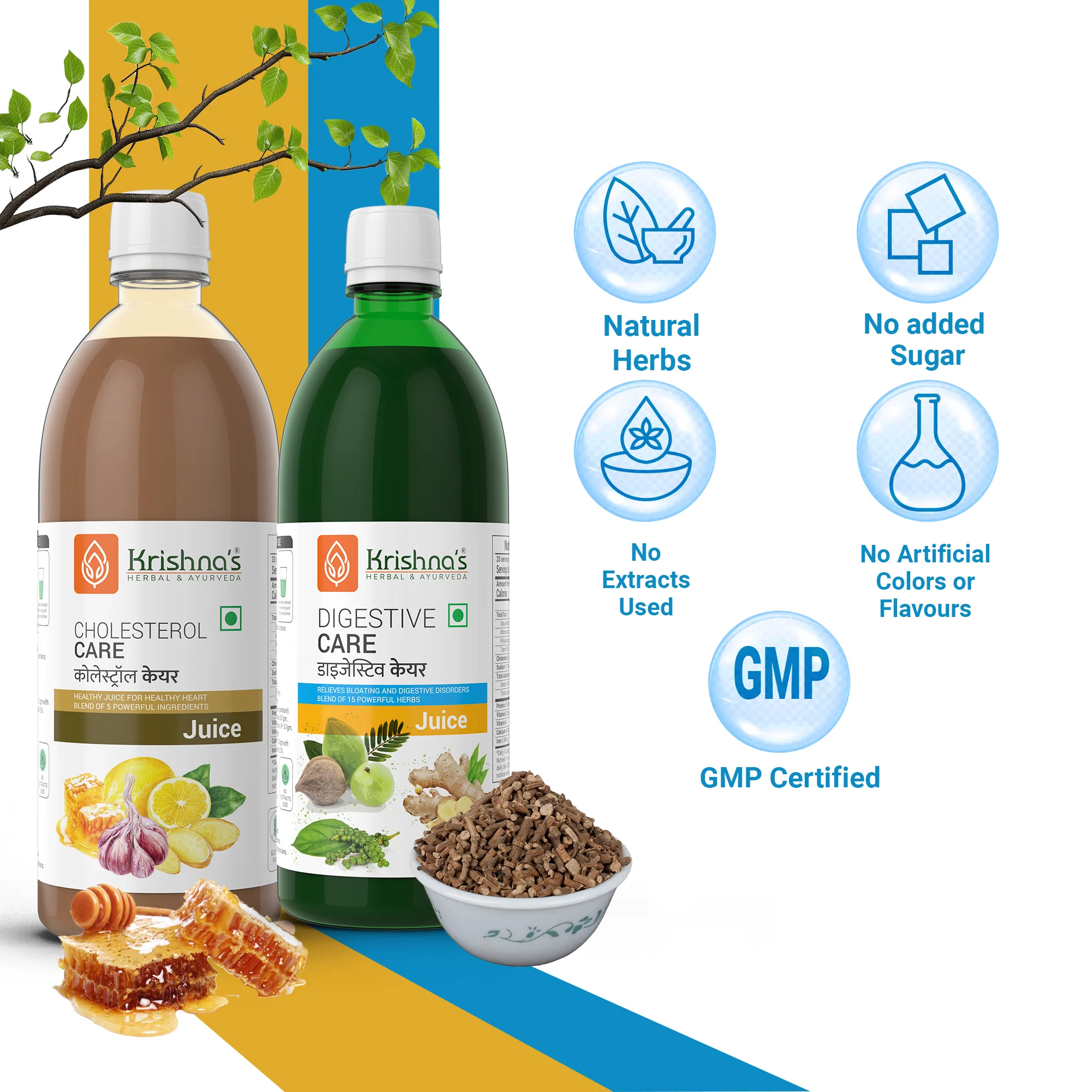 Digestive Care Juice 1000 ml | Cholesterol Care Juice 1000 ml - Image 5