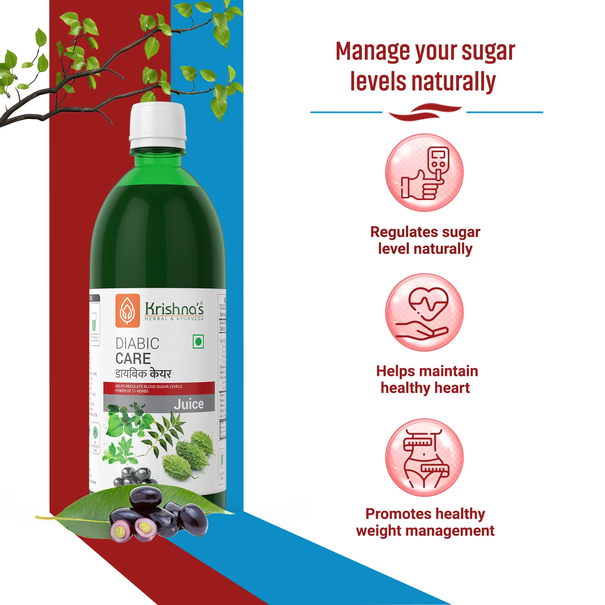 Digestive Care Juice 1000 ml | Diabic Care Juice 1000 ml - Image 3
