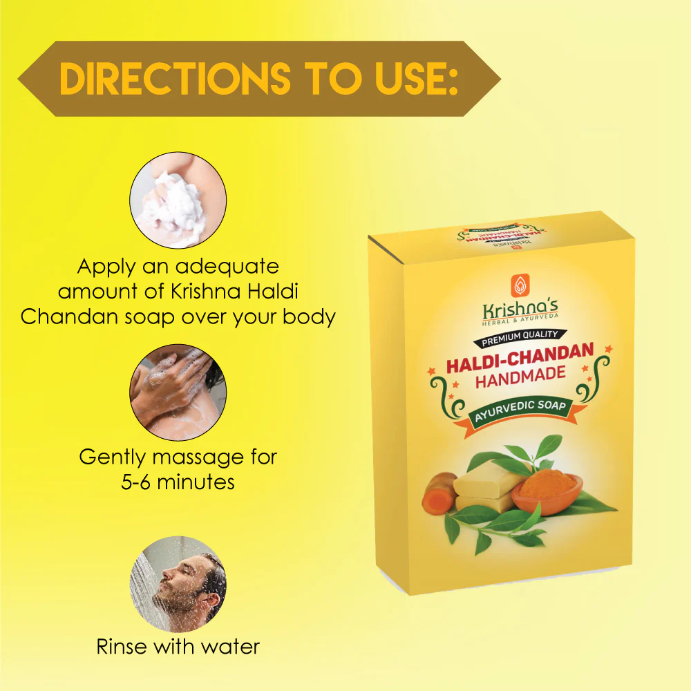 Haldi Chandan Handmade Soap - Image 6