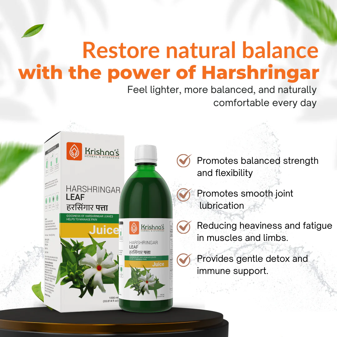 Harshringar Leaf Juice 1000ml | Painshunya Juice 1000ml - Image 3