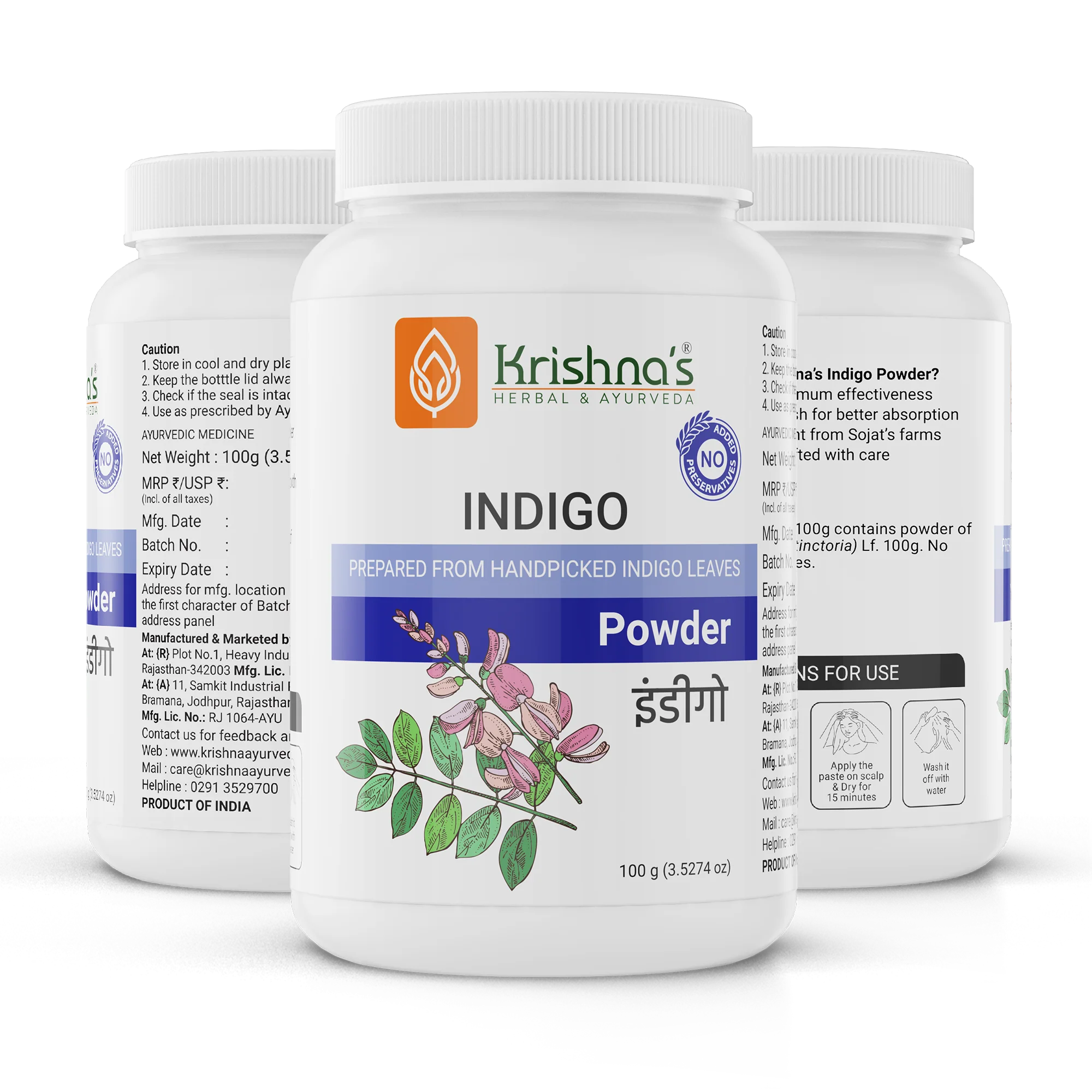 Indigo Powder 100 g - Image 8