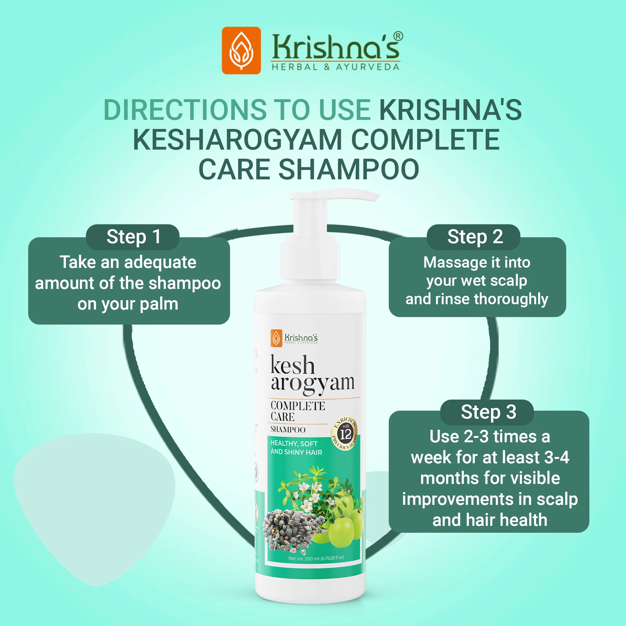 Kesharogyam Complete Care Shampoo - Image 6