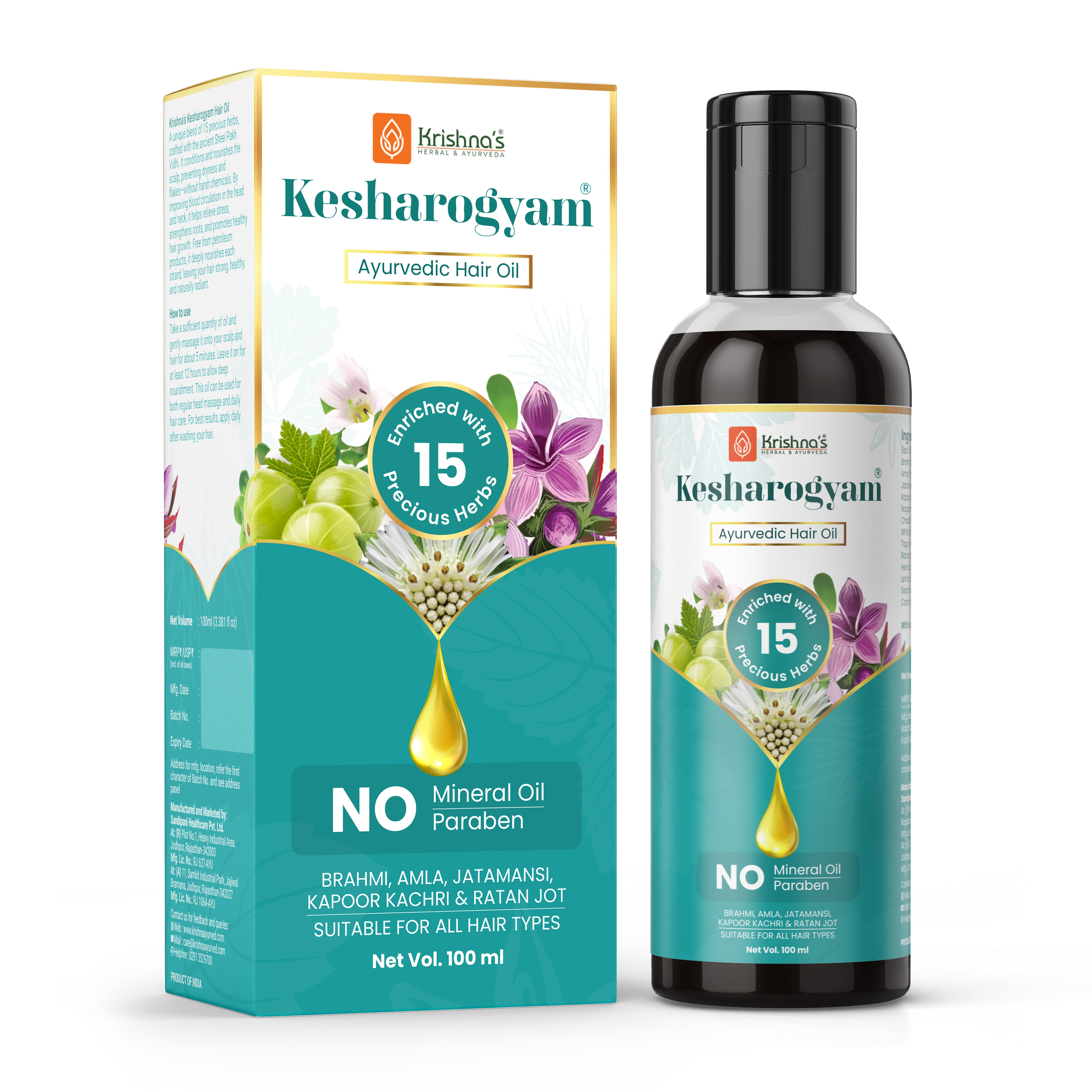 Kesharogyam Hair Oil - Image 7
