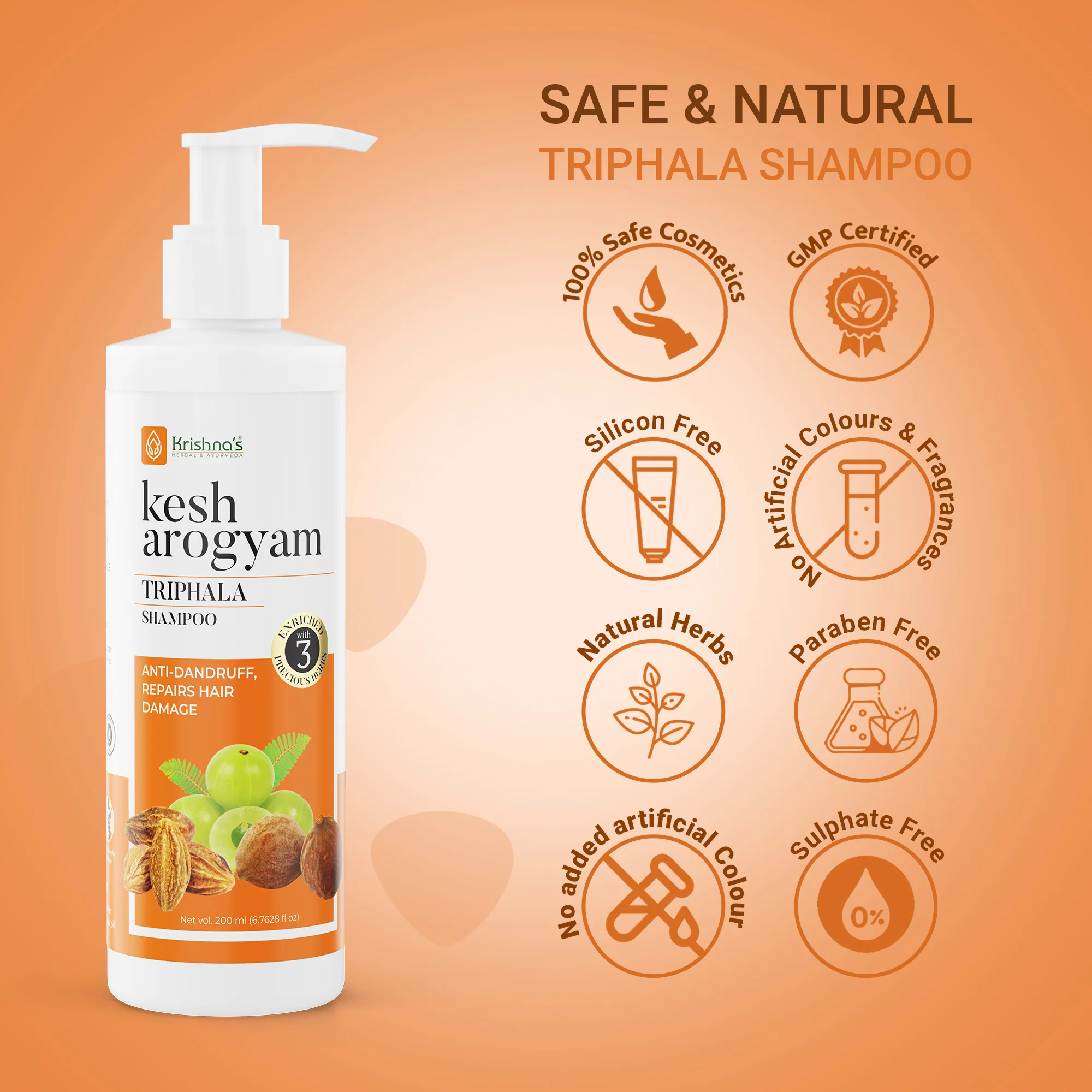 Kesharogyam Triphala Shampoo - Image 6