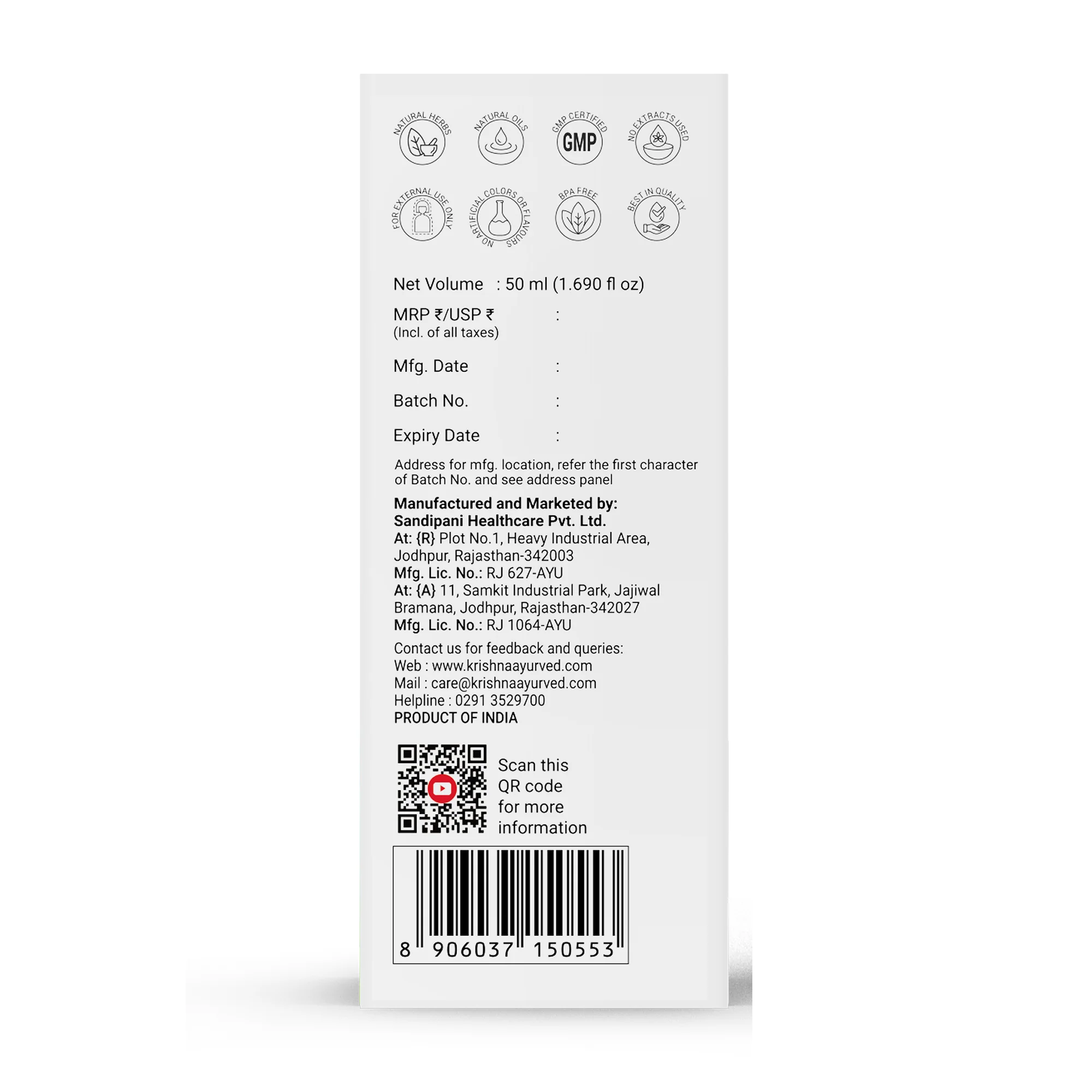 Painshunya Juice 1000ml | Pain Relief Oil 50ml - Image 10