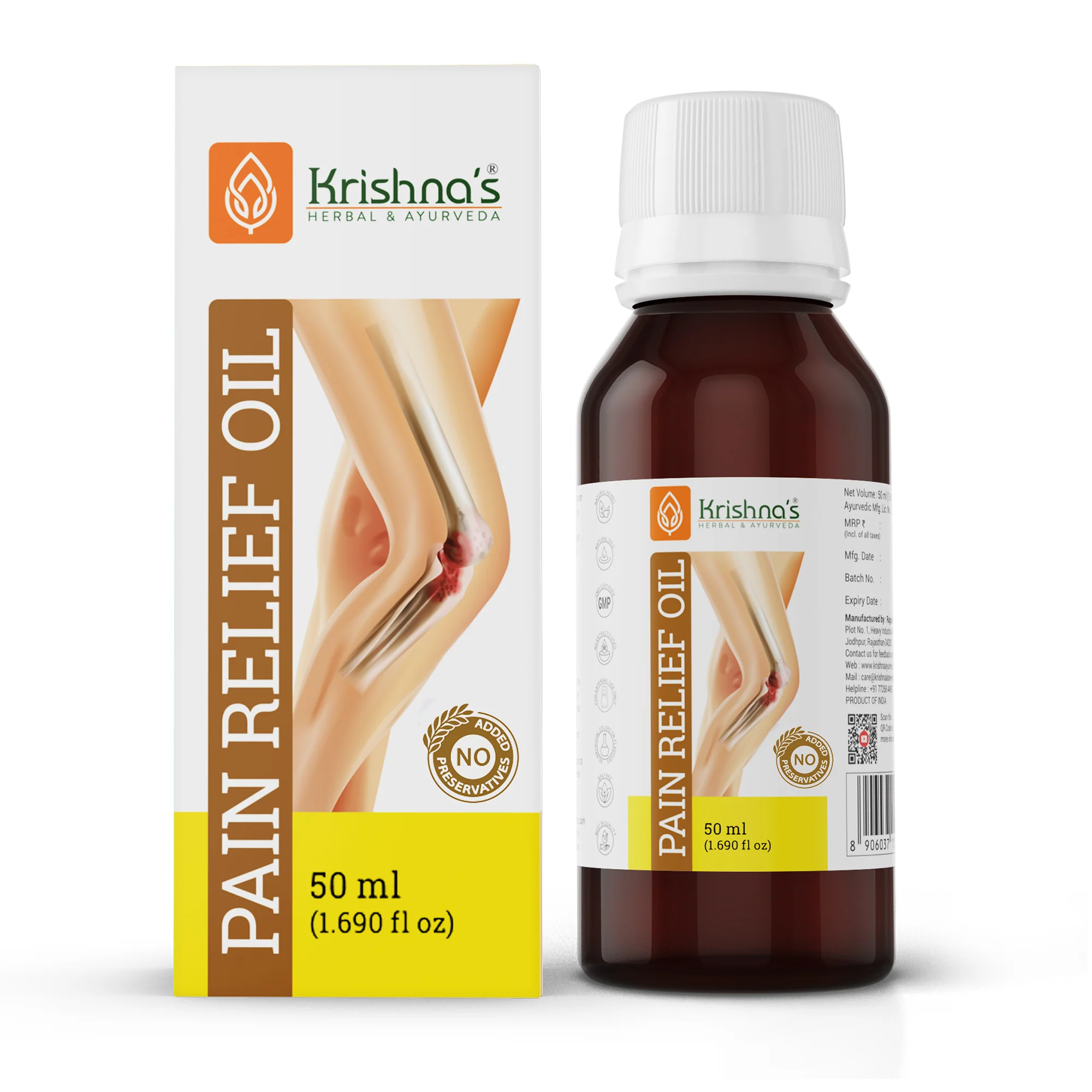 Painshunya Juice 1000ml | Pain Relief Oil 50ml - Image 7