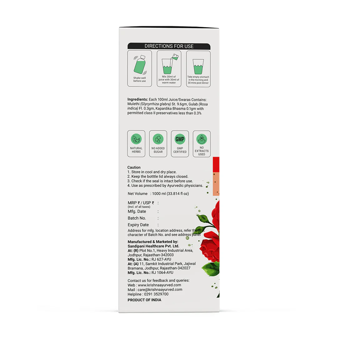Piles Care Juice 1000 ml | Acidity Care Juice 1000 ml - Image 7