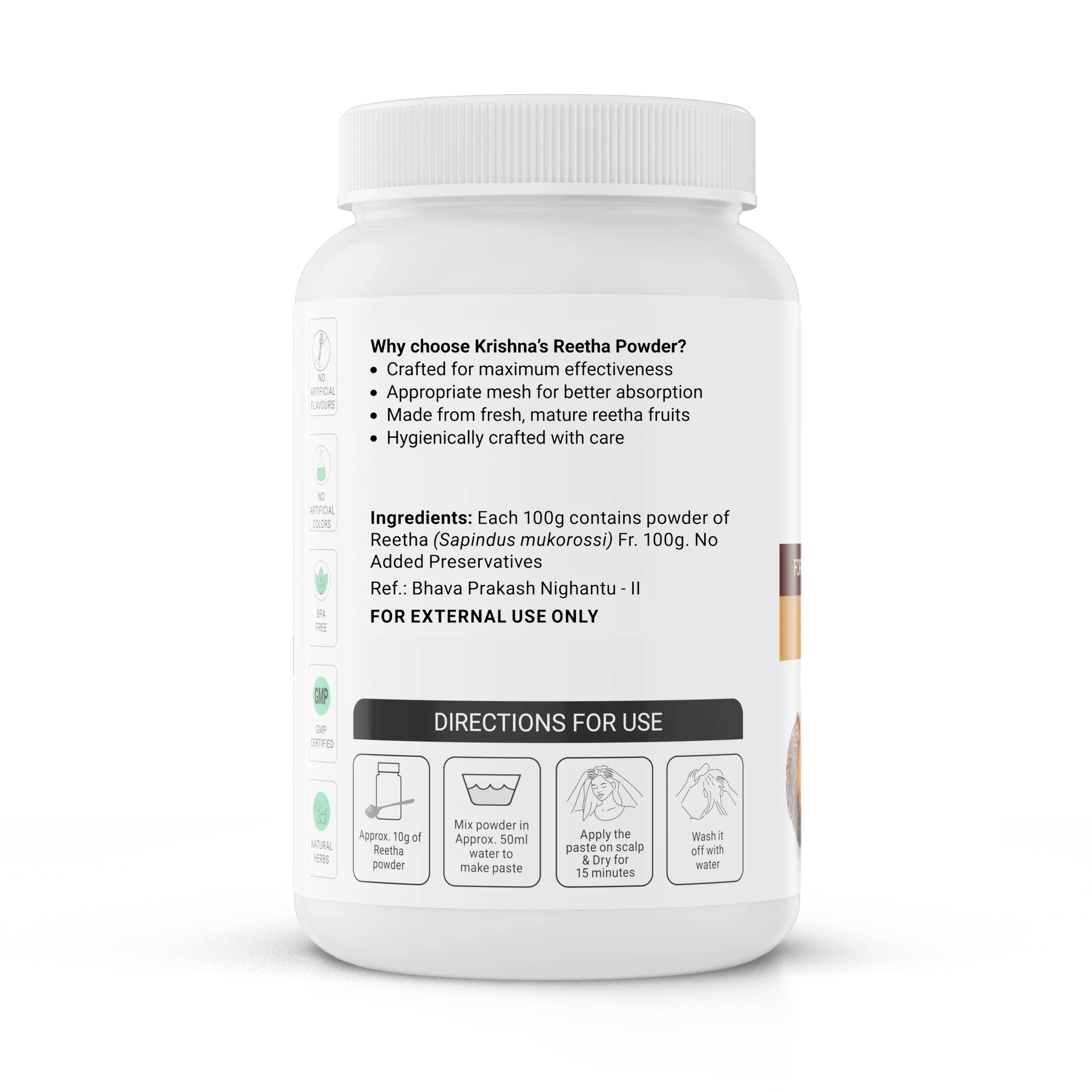 Reetha Powder 100 g - Image 6