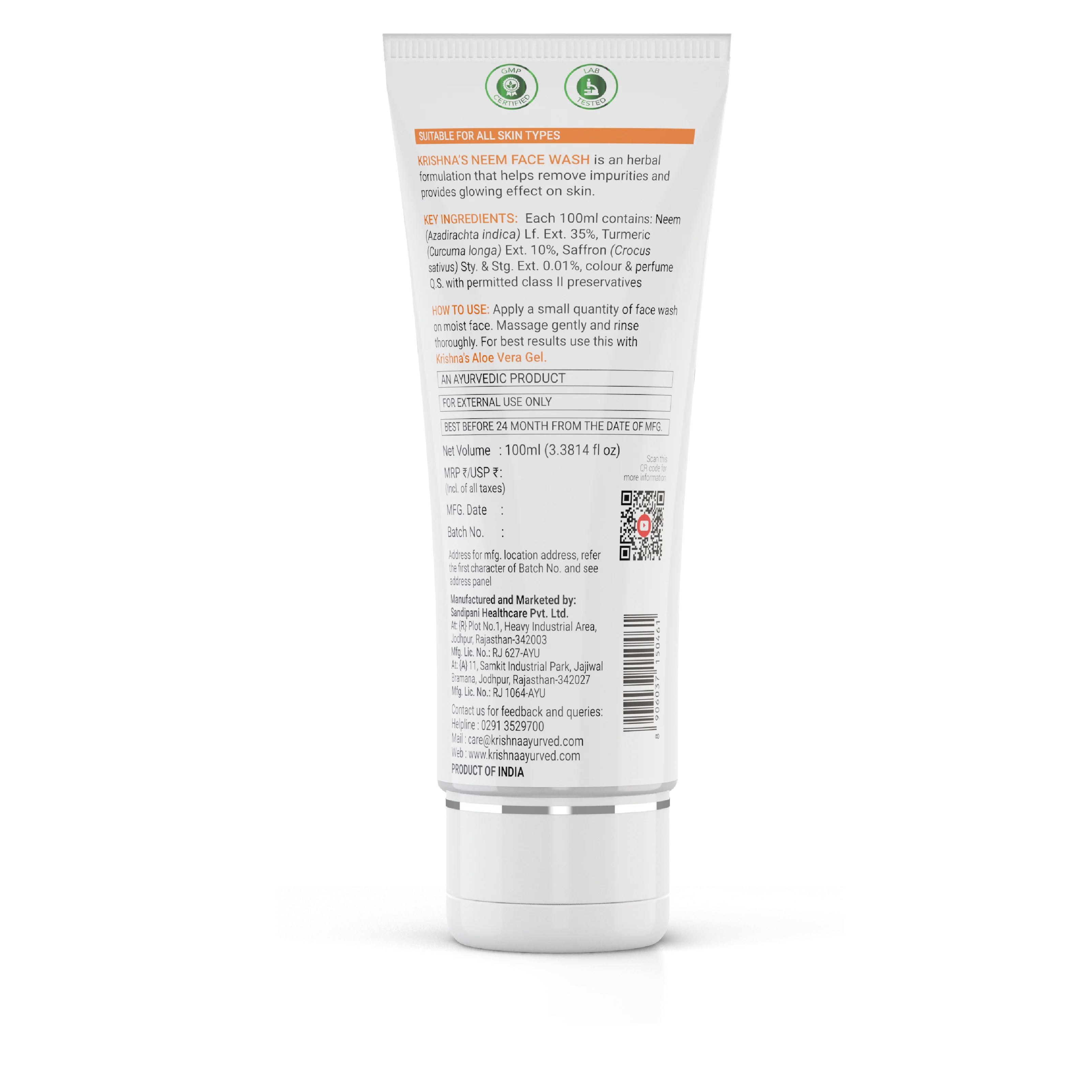 She Care Juice 1000ml | Neem Face Wash 100ml - Image 5